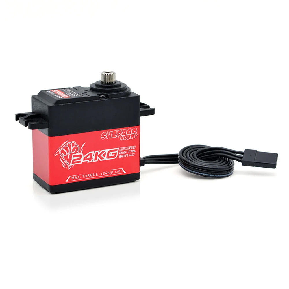Сервопривод Surpass Hobby 16 кг 23 кг 24 кг 25 кг 30 кг 70 кг, металлическая шестерня, цифровой сервопривод для радиоуправляемого автомобиля 1/10 1/8 1/7 1/5