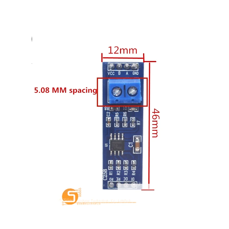 Модуль MAX485 TTL в RS485 MAX485CSA модуль преобразователя для продуктов интегральных схем