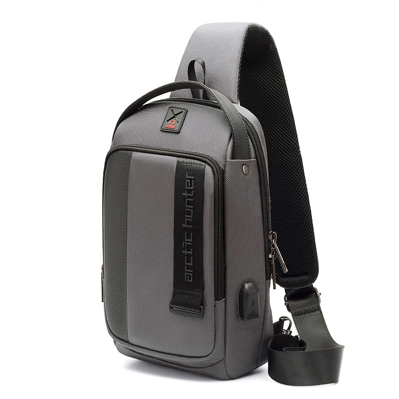 Мужская сумка-Кроссбоди с технологией RFID Повседневная Водонепроницаемая