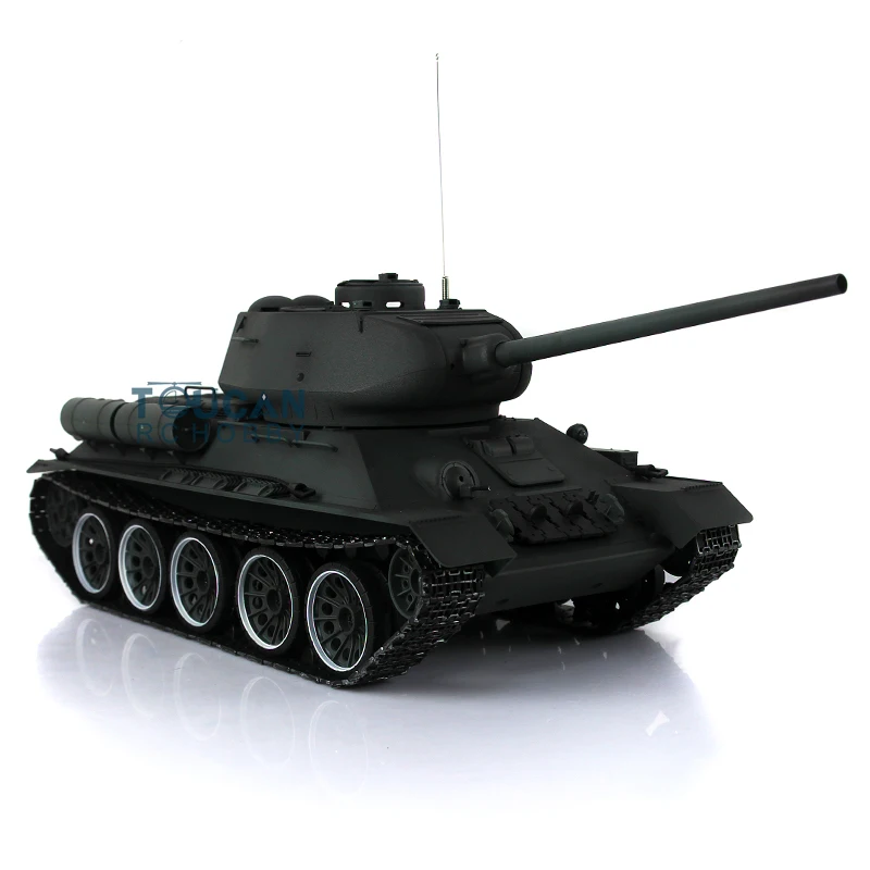 Heng Long RC Tank 1/16 зеленый 2 4G TK7.0 пластиковый Ver советский T34-85 модель 3909 TH17780-SMT4 | Игрушки