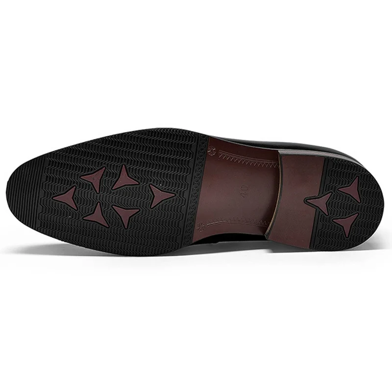 

Retro Pointed Alligator Pattern Mens Formal Flats Genuine Leather Oxford Shoes For Men Italian Dress Wedding Laces Brogues HS228