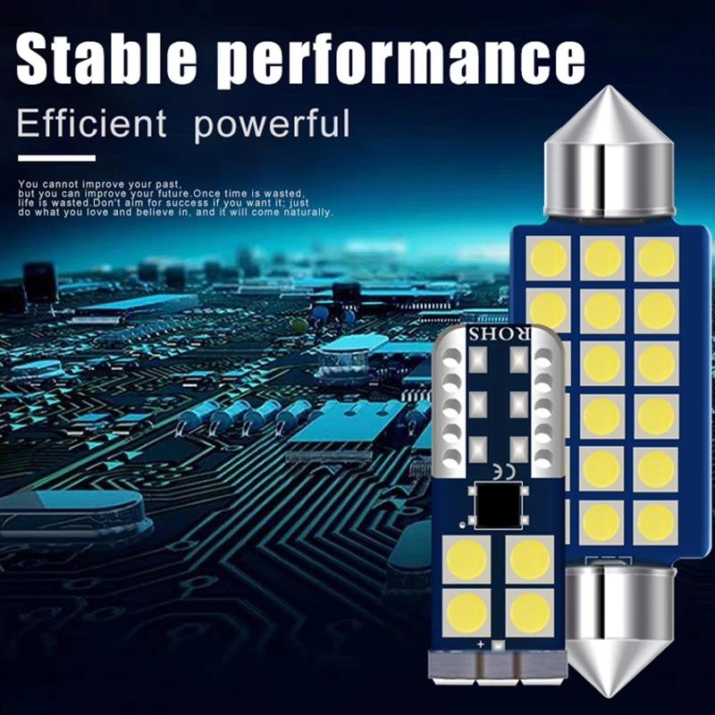 6 шт. ошибок светодиодный автомобиль Подсветка салона лампа для чтения багажник