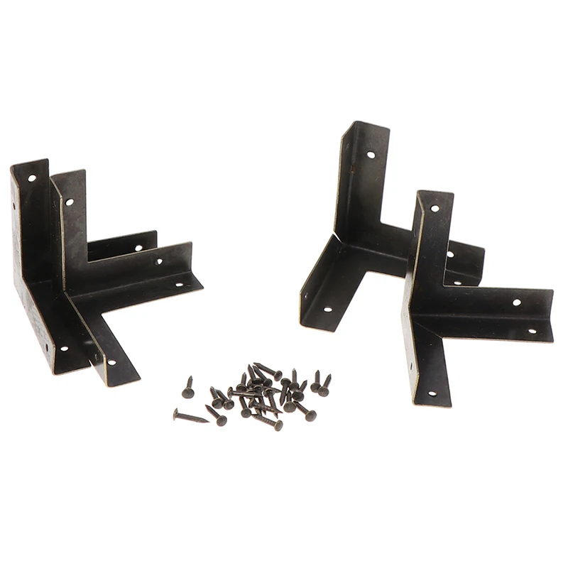 Протектор для винного ящика треугольные уголки 4 дюйма шт. деревянных коробок 33