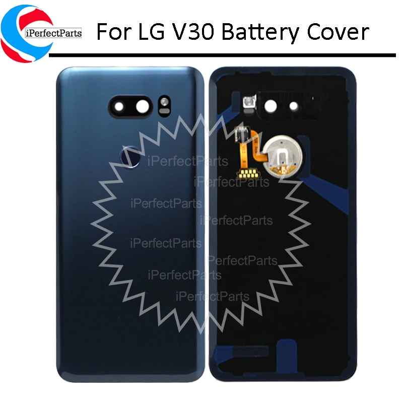 Задняя крышка для Lg V30 аккумулятора чехол корпус с объективом камеры стекло