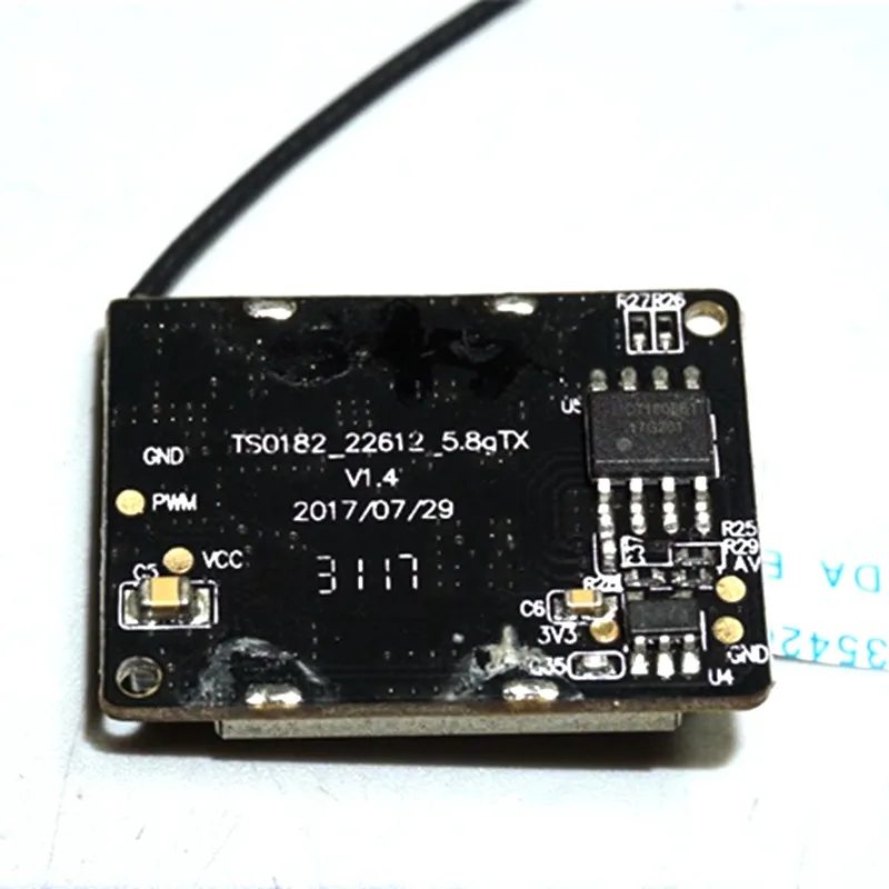 Беспроводной передатчик видеопередачи RC 5 8G с модулем объектива камеры