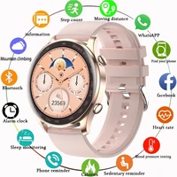 2022 new bluetooth call smart watch women custom dial fitness tracker 1 36 hd 390390 pixels sport waterproof smartwatch ladies