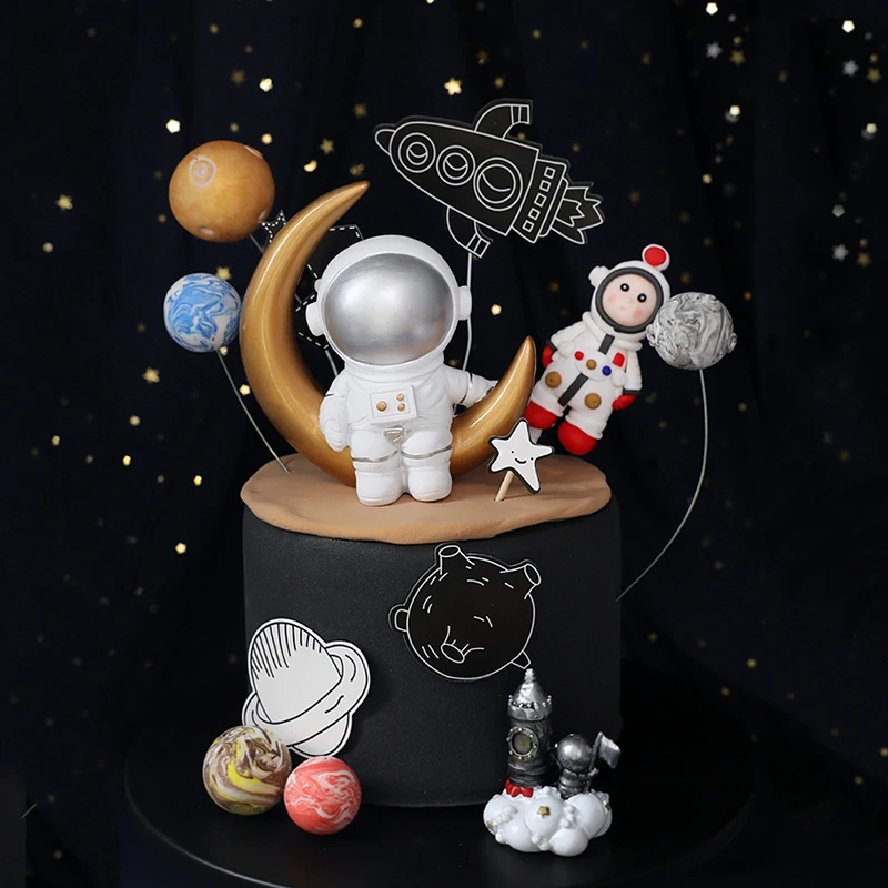 Космический корабль украшения звезда планета Счастливая свадьба ракета