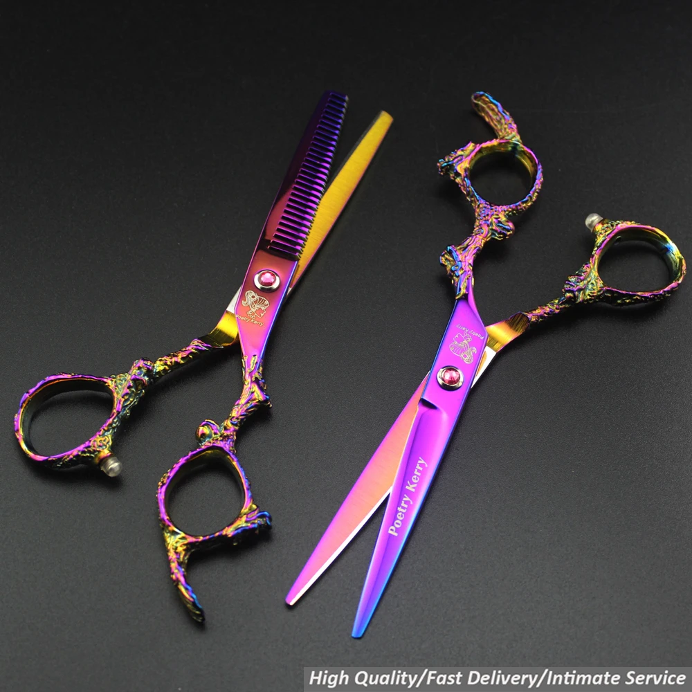 6 0 дюймов японские ножницы для волос Профессиональные Парикмахерские