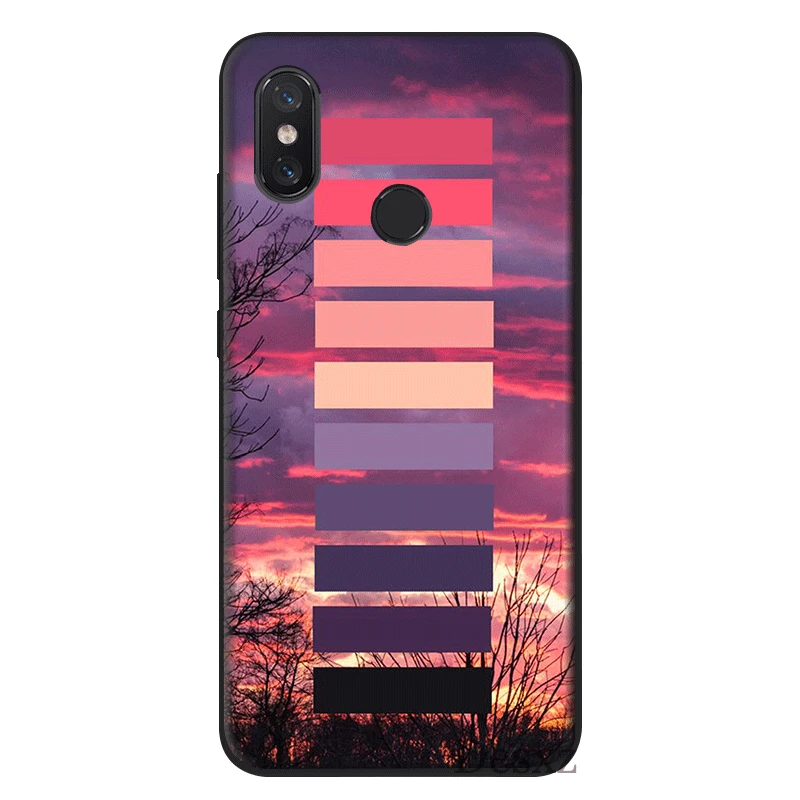 Чехол для мобильного телефона из ТПУ Redmi версия 4 4X5 6 7 Pro 5A Prime Cover художественная