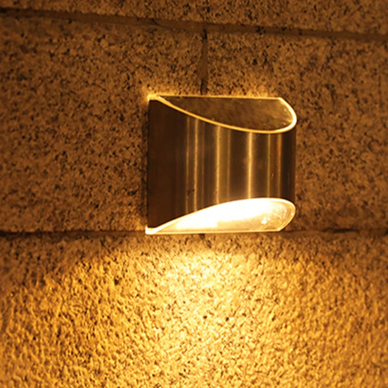 Уличная Водонепроницаемая светодиодная лампа на солнечной батарее садовый