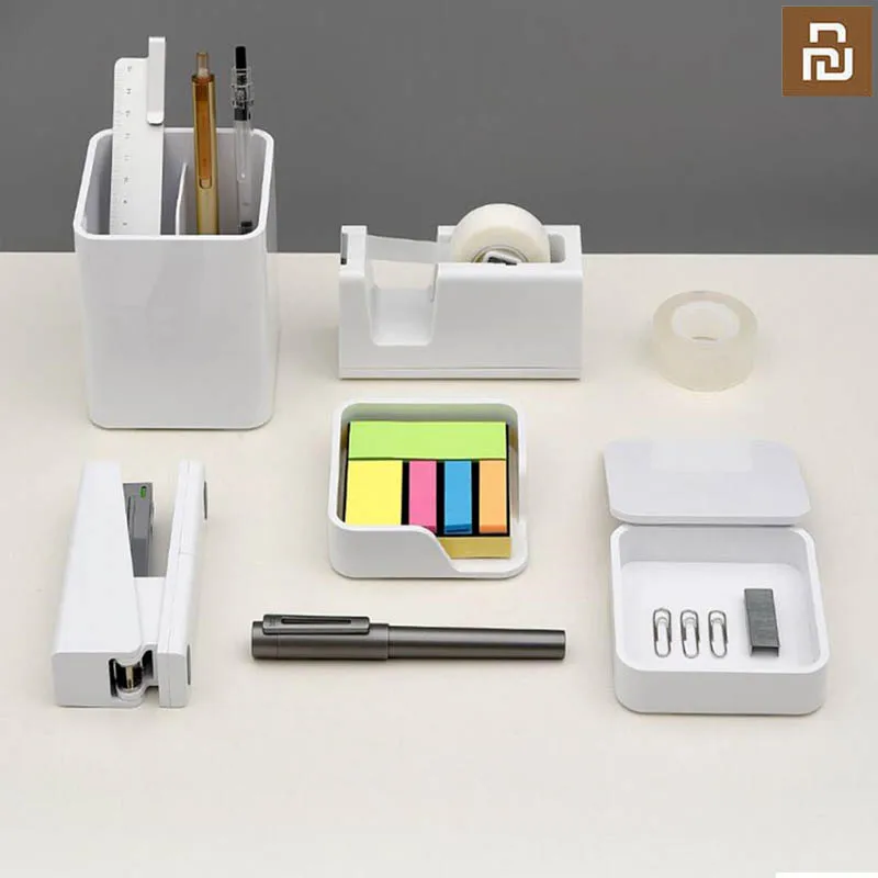 

Xiaomi KACO LEMO Desktop storage box storage box Note box product box 3 in 1 assembly free simple design Work for the office fam