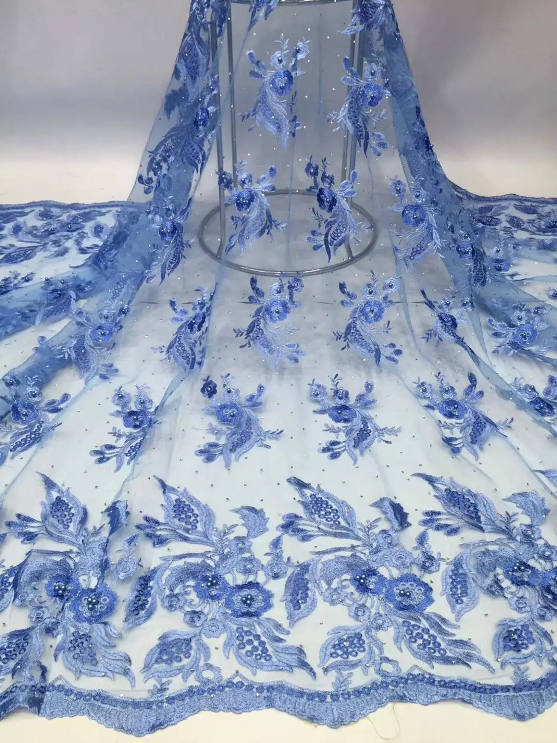 Кружевная ткань Fushia розовая белая черная зеленая новая африканская золотая