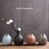 retro exquisite ceramic hydroponic ikebana vases handmade pottery gift desk home decor gardening supplies ceramic vase flower