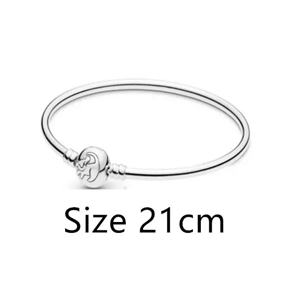 Size 21 Новые подлинные 925 пробы серебряные винтажные Подвески в виде льва и короля сердец золотые бусины подходят для браслетов, браслетов и ожерелий DIY кулон ювелирные изделия - Цвет камня: Size 21