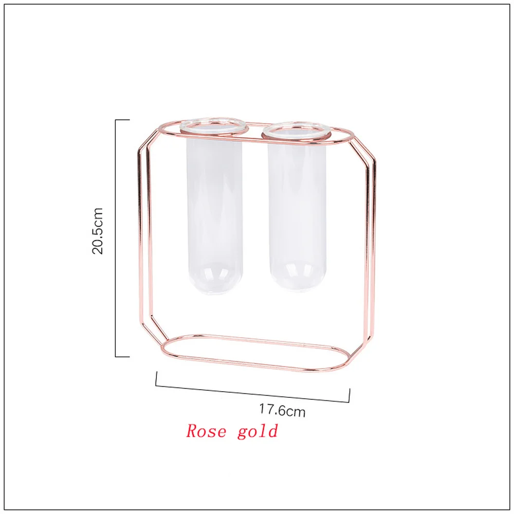 Скандинавский стиль стеклянная железная простая художественная ваза