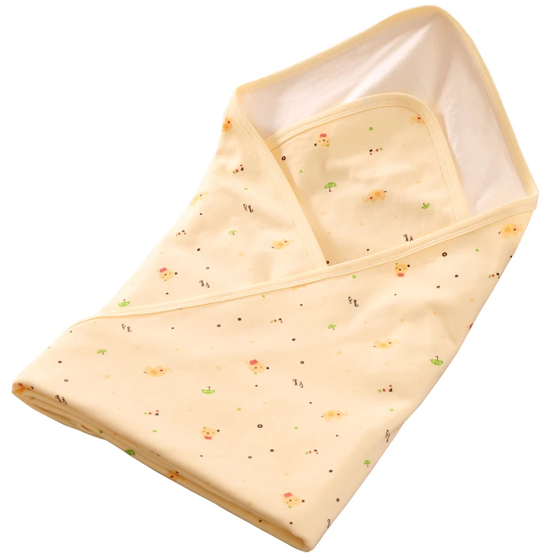 

Newborn baby's blanket wrapped in pure cotton