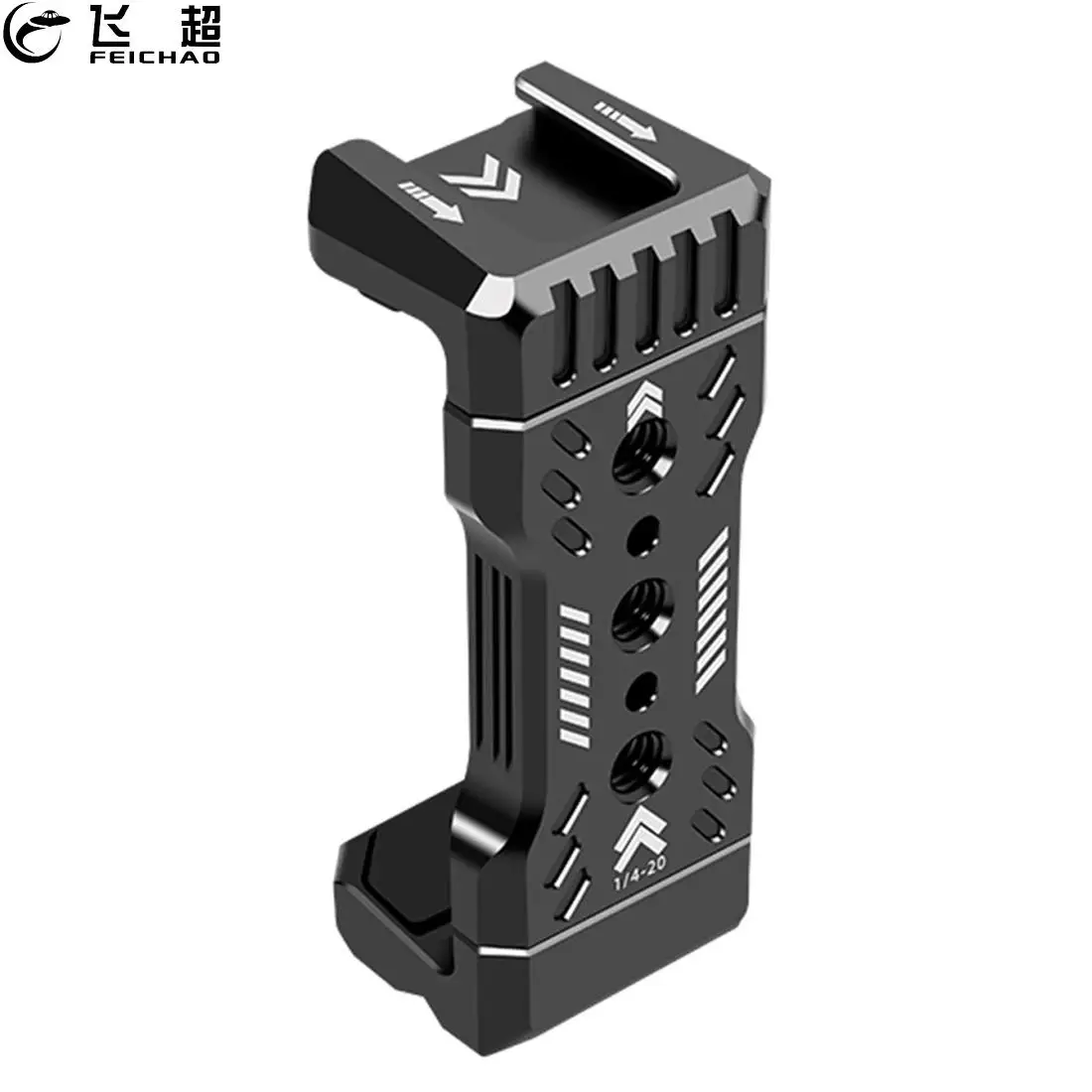 

Phone Holder Clamp Smartphone Clip Holder Mount Bracket Metal Phone Tripod Adapter with Cold Shoe Mount 1/4 3/8 Thread Arri Hole