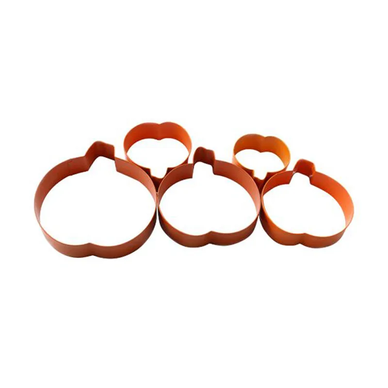 5 шт./компл. печенья на Хэллоуин Нержавеющая сталь тыквы 3d для выпечки торта