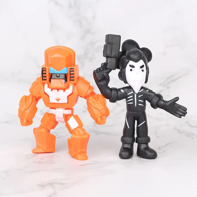 18 шт./лот игра в драку мультфильм звезда герой фигурка модель Спайк Шелли Леон