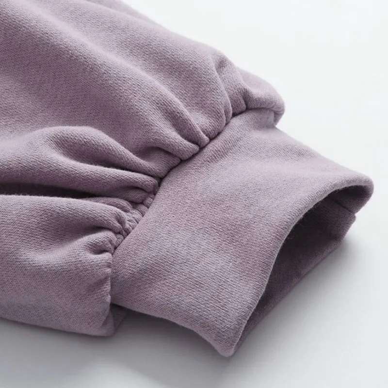 

Basic Jackets Women Solid Oversize Drawstring Thicken Warm Zipper Hooded Outwear Female Students Simple All-match Trendy Cozy