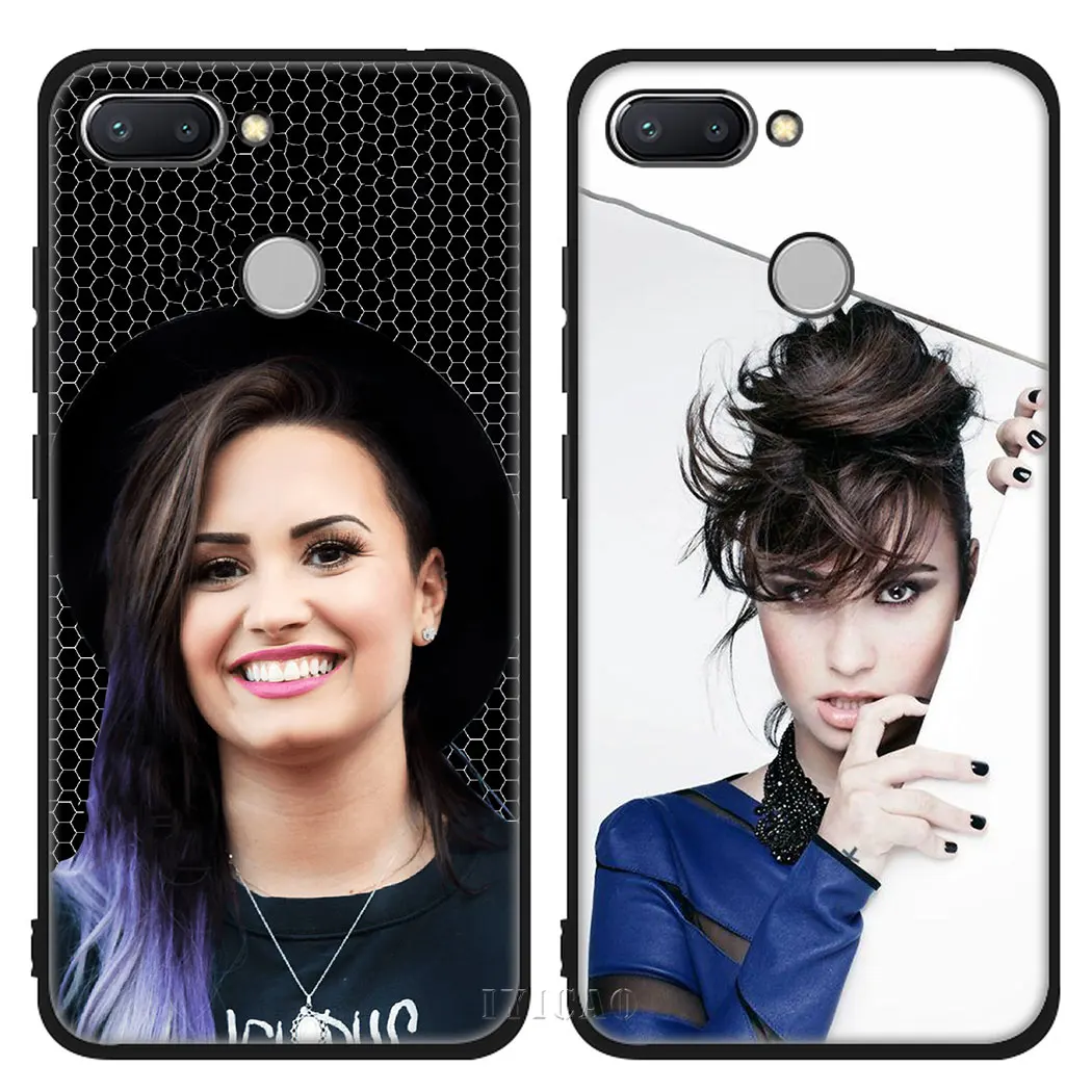 Мягкий силиконовый чехол IYICAO Singer Demi Lovato для Xiaomi Redmi Note 4X5 6 7 8 Pro 5A Prime |