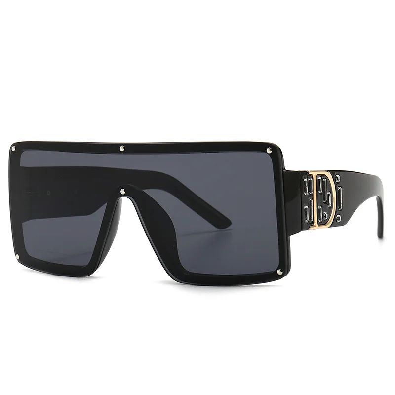 

Солнцезащитные очки для подростков, стиль 2020 г., с надписью D, со стразами, солнцезащитные очки, цельные, прозрачные, UV400