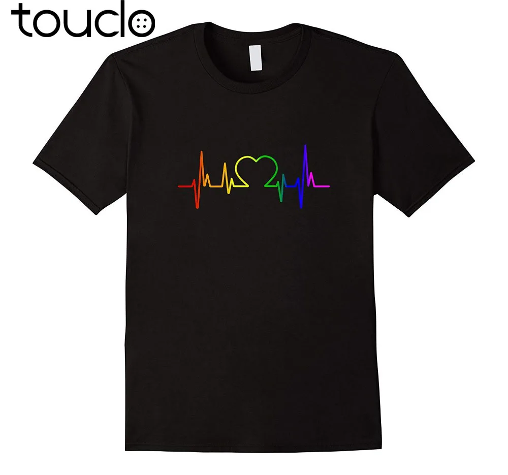 Новейшая модная футболка ЛГБТ с надписью Pride year футболки изображением подарок на