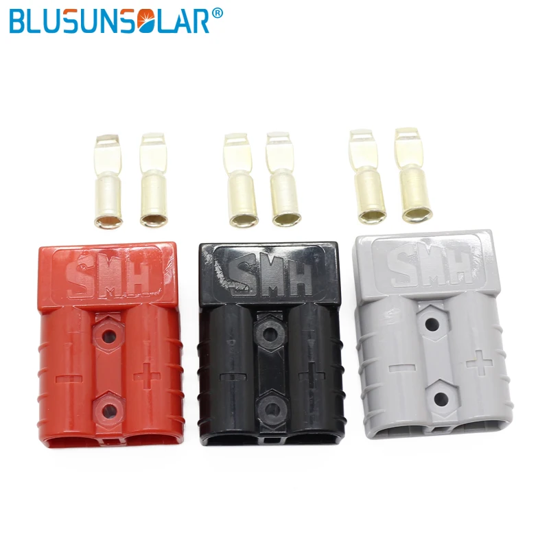 2 шт./лот красный/синий/серый 120 A 60 V разъем для подключения аккумулятора солнечной