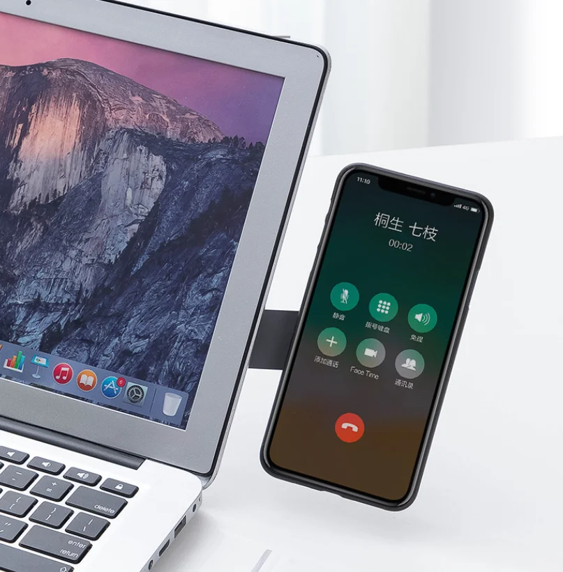 Mobile phone stand multi-screen support laptop side mounting connected tablet computer screen frame double display | Мобильные