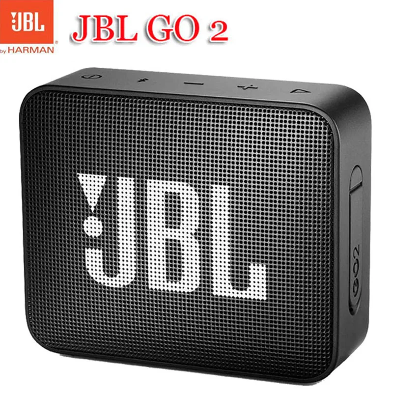 Портативная колонка JBL Go 2 для спорта и активного отдыха водонепроницаемая с