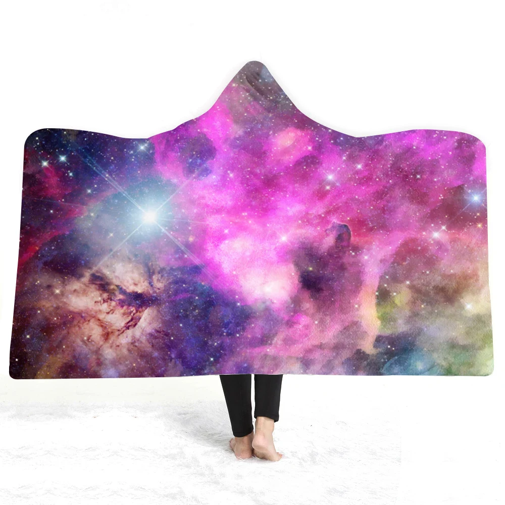 

Бесплатная доставка, Рождество, день рождения, праздничный подарок, Галактическая Вселенная, туманность, звезды, взрослые, дети, теплое Флис...