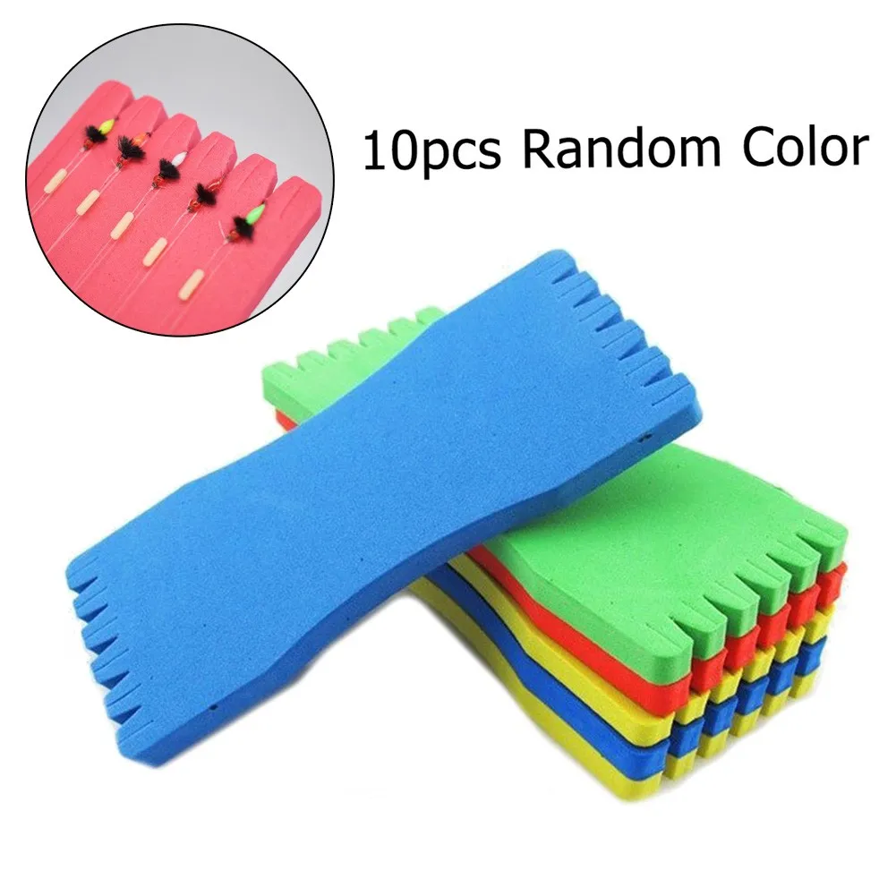 

10pcs EVA Foam Winding Storage Boards Line Leader Fishing Lure Trace Wire Holder Outdoor Sports Fishing Equipment Tools Tackle