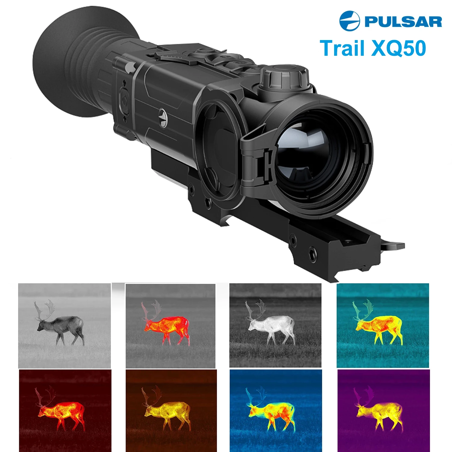 PULSAR Trail XQ50 тепловизионные прицелы Монокуляр Фотографическая камера ночное