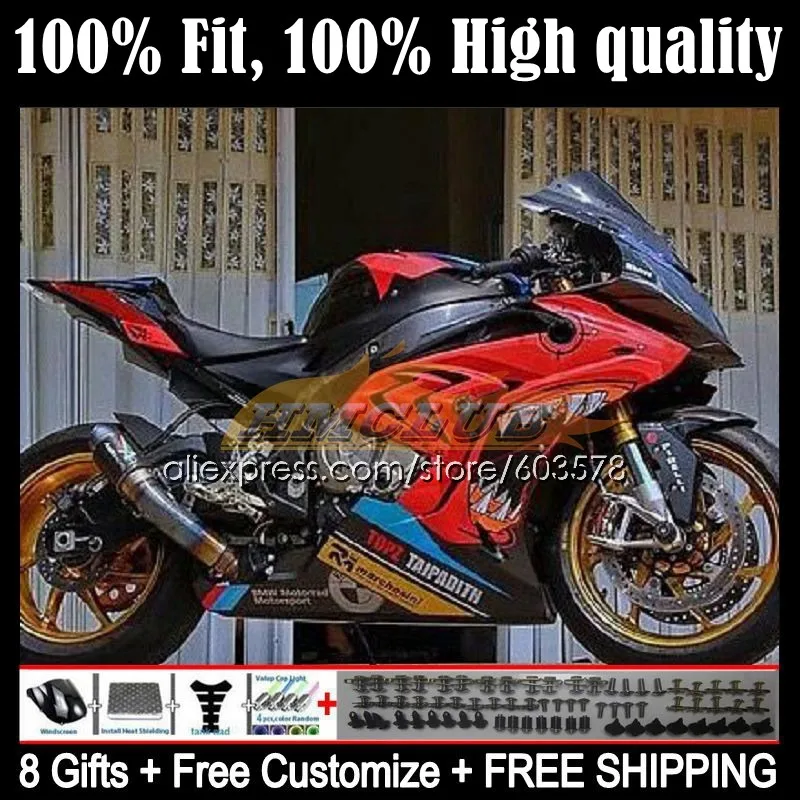 

Инъекция для BMW S1000RR 2009 2010 2011 2012 2013 44CL.62 S 2014 RR 1000RR S1000 RR 09 10 11 12 13 14 обтекатель красный акула