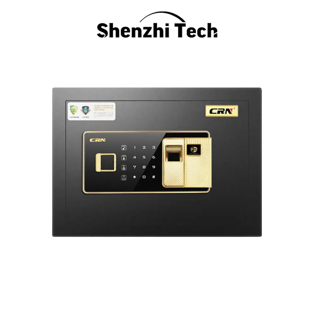 Электронный Сейф для отпечатков пальцев 25 см из стали домашнего офиса|Сейфы| |