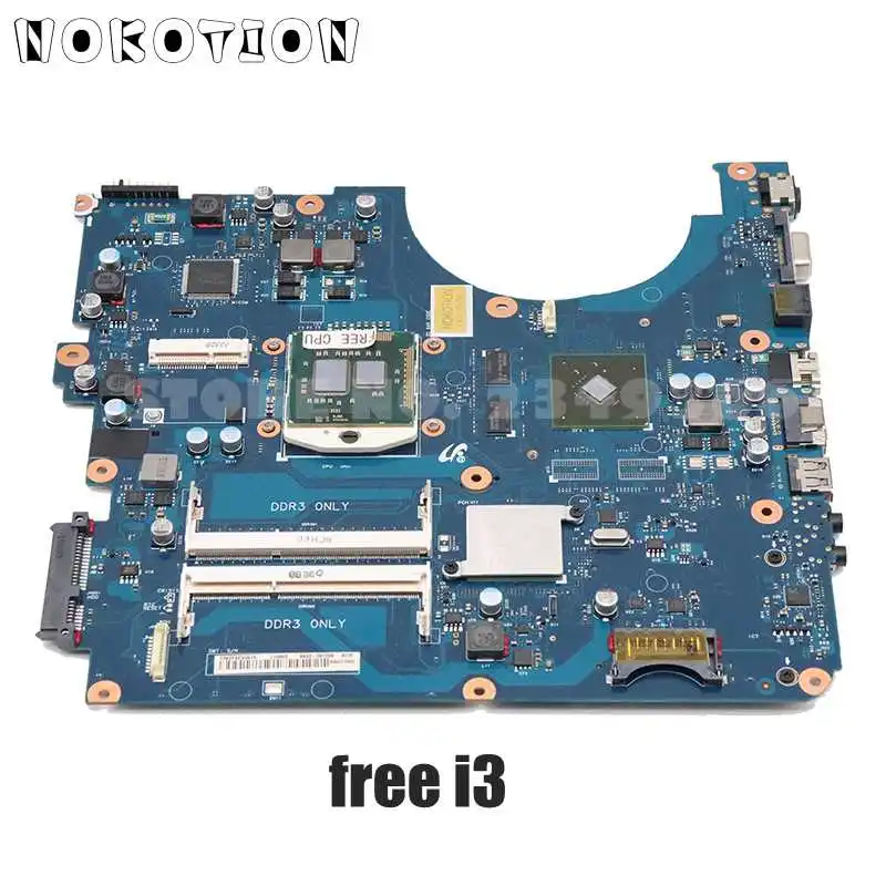 NOKOTION для Samsung R580 NP Материнская плата ноутбука HM55 GT310M + i3 BA92 06129A 06129B 06513A 06513B 06128A|main