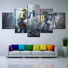 5 шт. Мультяшные картины, суперразбивной игровой постер, картины, разбивные братья, картины, холст, искусство для домашнего декора