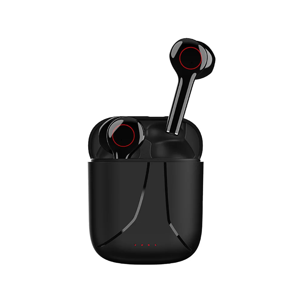 

Bluetooth Earphone Semi-in-ear Wireless TWS Dual Connection Headphone Hall Magnetic Earbuds with Microphone Headset Earphones