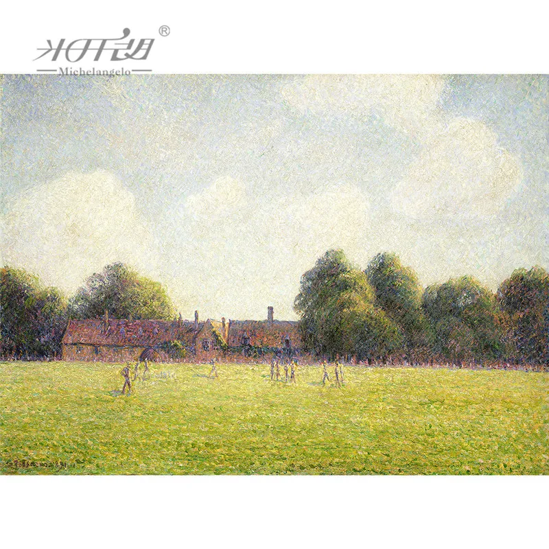 Микеланжело деревянный пазл 500 штук старый мастер Камилла Писсарро Хэмптон корт