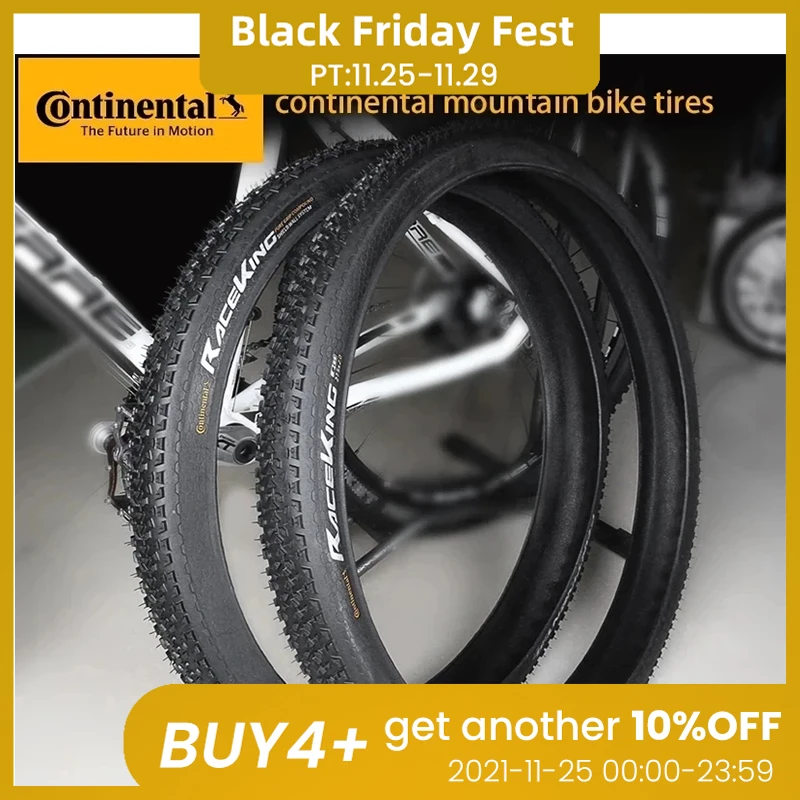 

Continental Race King 26 27.5 29 2.0 2.2 MTB Tire Rim 29 26 27 180TPI Bicycle Folding Tire Anti Puncture MTB Tubeless Tyre