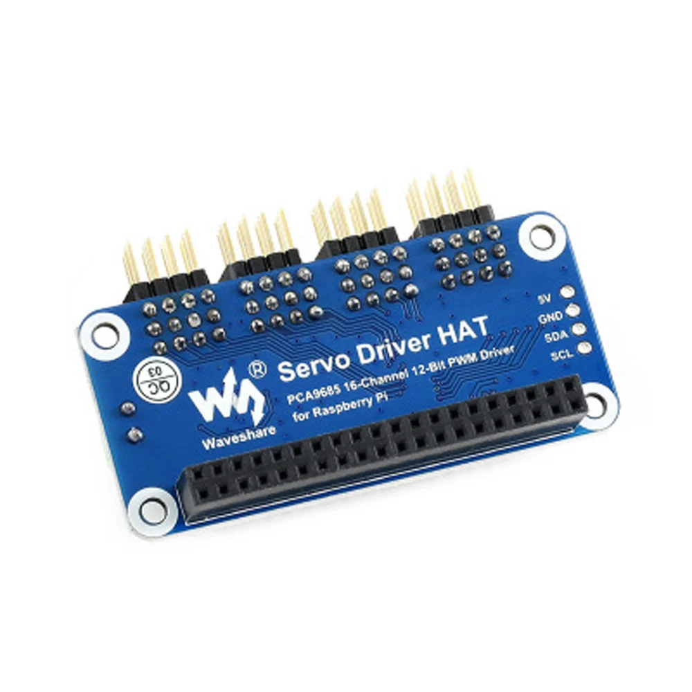 Raspberry Pi сервопривод плата расширения Модуль Поддержка 16-ходовой сервоприводом I2C