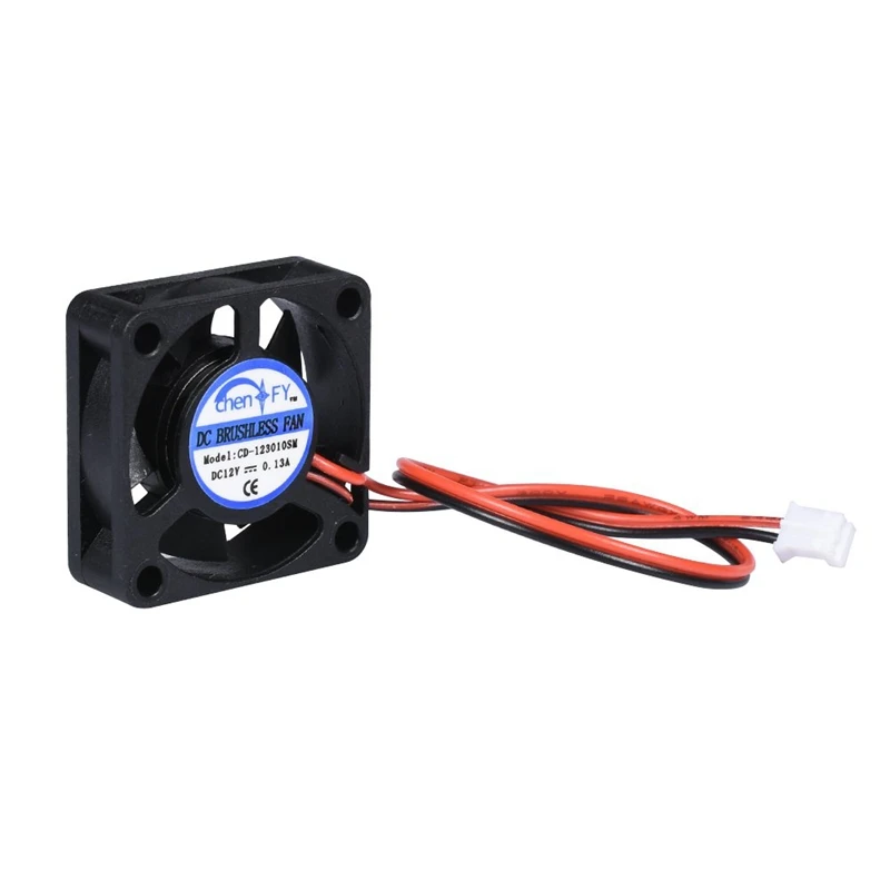 30X30X10Mm 12V 2Pin Dc охладитель воздуха небольшой вентилятор охлаждения для 3D Пинтера