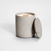 concrete candle jar mold silicone storage box mold cement candle vessel mold with lid mold terrazzo pot concrete mold