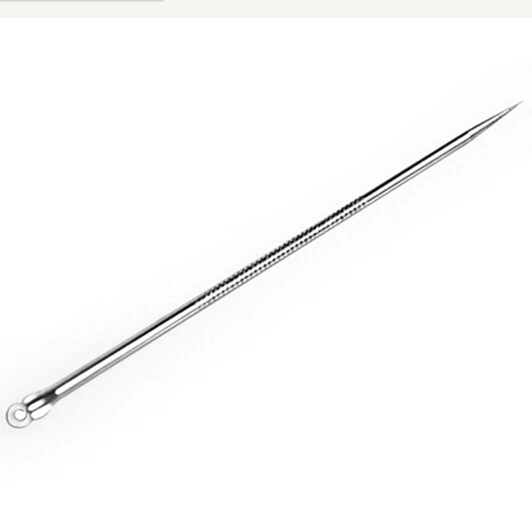 5 шт покрытые серебром Blackhead Comedone инструмент для удаления прыщей косметический из