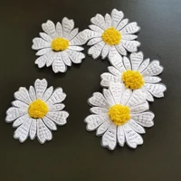 5pc diy fashion flower patches for clothing embroidery floral patches for clothes bags decorative parches applique sewing craft