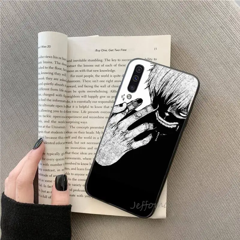 

Tokyo Ghouls anime Phone Case For Samsung galaxy S note 7 8 9 10 20 fe edge A 6 10 20 30 50 51 70 lite plus Soft Silicone Funda