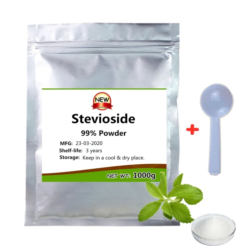 Органический порошок из экстракта стевии премиум класса без калорий натуральный