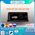 Автомобильный мультимедийный радиоприемник Android для BMW E87 E81 E82 E88 2005-2012 WIFI BT 2 + 32G IPS Touch Carplay GPS Navi Stereo