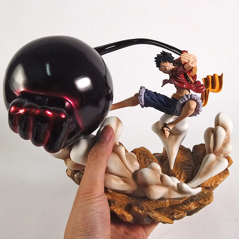 

One Piece Monkey D Luffy Gear 3 Anime Figure 17cm Gk Luffy Gear Third PVC Figure Statue Collection Model Toy