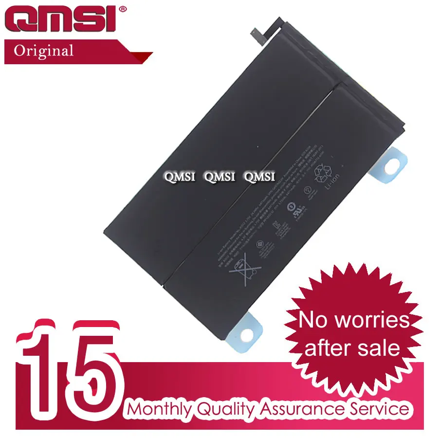 QMSI iPad mini 2/3 A1512 A1489 A1490 A1491 A1599 сменный аккумулятор 6471 мАч для портативные
